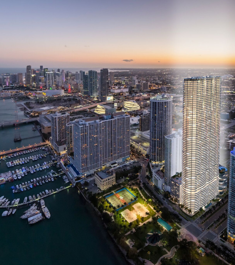 Aria on the Bay Miami Amenities